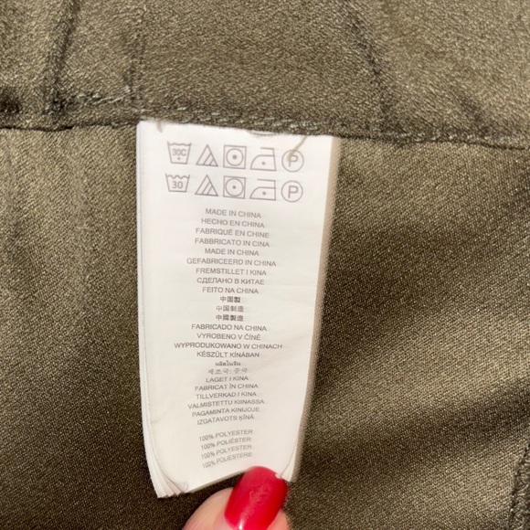 MICHAEL Michael Kors Dark Green Cargo Pants - Picture 8 of 8